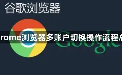 Chrome浏览器多账户切换操作流程总结1
