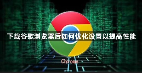 下载谷歌浏览器后如何优化设置以提高性能1