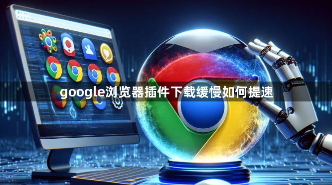 google浏览器插件下载缓慢如何提速1
