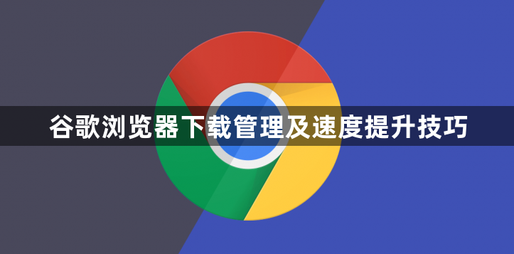 谷歌浏览器下载管理及速度提升技巧1