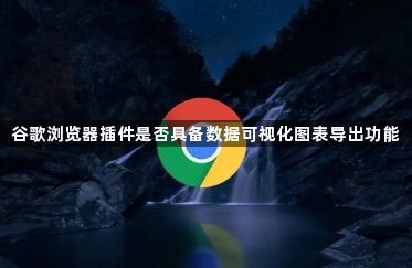 谷歌浏览器插件是否具备数据可视化图表导出功能1