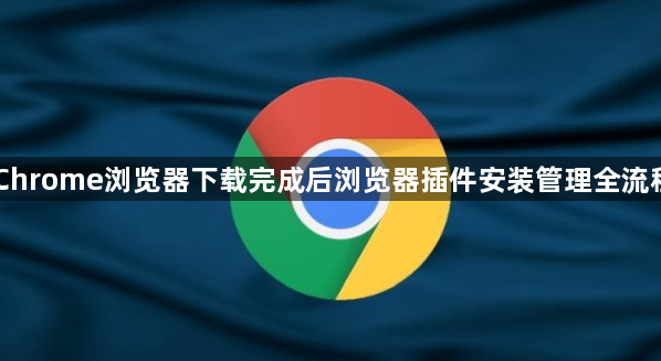 Chrome浏览器下载完成后浏览器插件安装管理全流程1