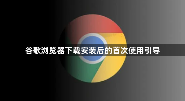 谷歌浏览器下载安装后的首次使用引导1