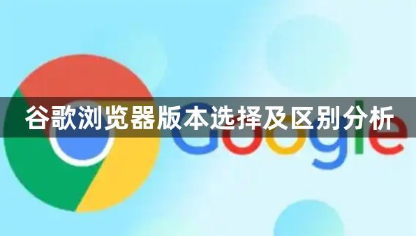 谷歌浏览器版本选择及区别分析1