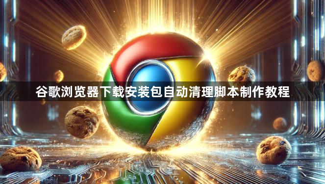 谷歌浏览器下载安装包自动清理脚本制作教程1