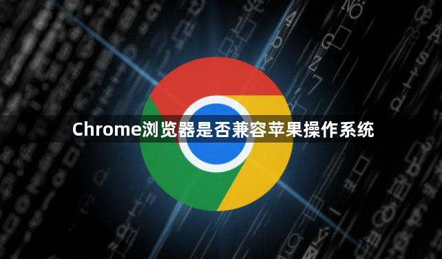 Chrome浏览器是否兼容苹果操作系统1