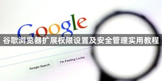 谷歌浏览器扩展权限设置及安全管理实用教程1