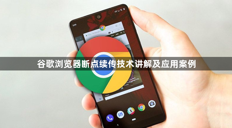 谷歌浏览器断点续传技术讲解及应用案例1
