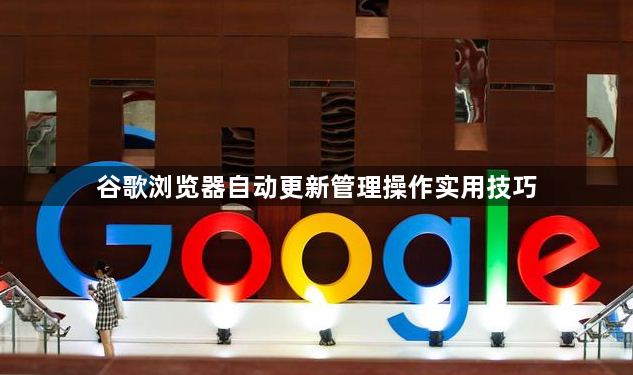 谷歌浏览器自动更新管理操作实用技巧1