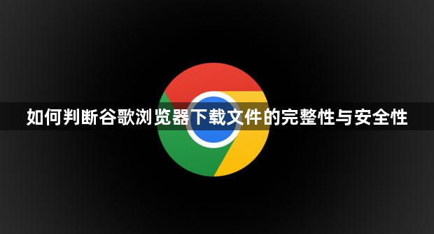 如何判断谷歌浏览器下载文件的完整性与安全性1