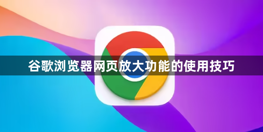谷歌浏览器网页放大功能的使用技巧1