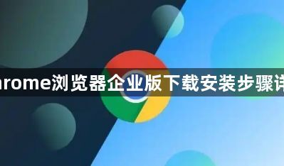 Chrome浏览器企业版下载安装步骤详解1