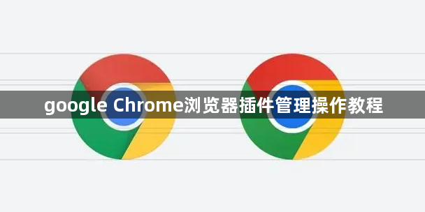 google Chrome浏览器插件管理操作教程1