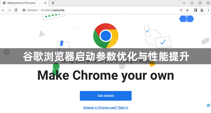 谷歌浏览器启动参数优化与性能提升1