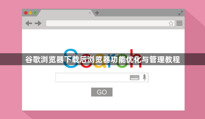 谷歌浏览器下载后浏览器功能优化与管理教程1