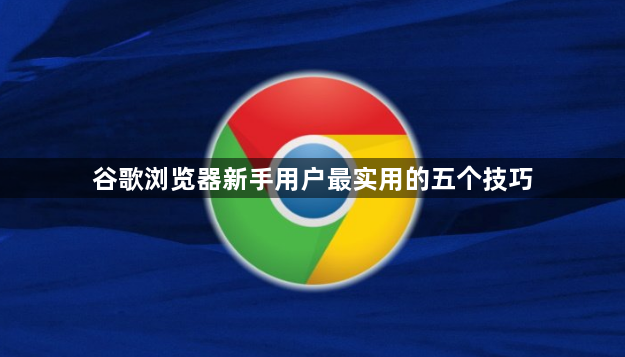 谷歌浏览器新手用户最实用的五个技巧1