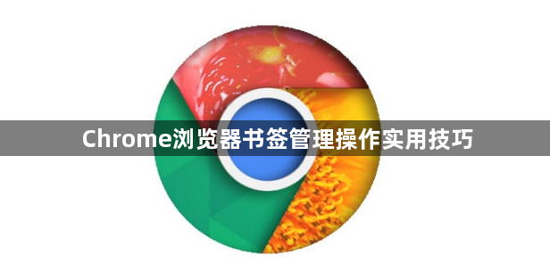 Chrome浏览器书签管理操作实用技巧1