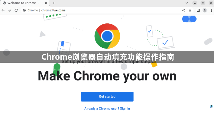 Chrome浏览器自动填充功能操作指南1