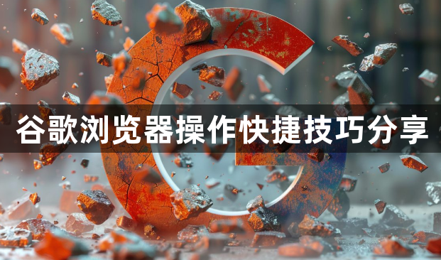 谷歌浏览器操作快捷技巧分享1