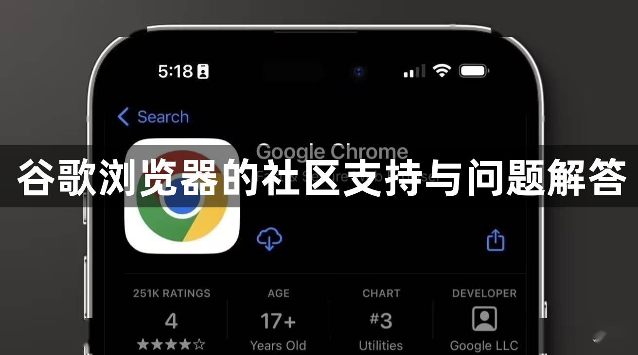 谷歌浏览器的社区支持与问题解答1