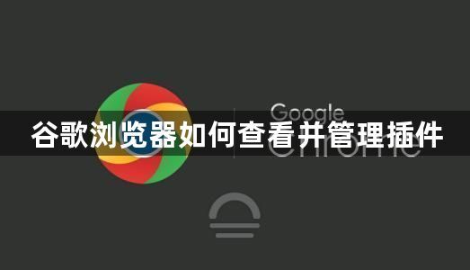 谷歌浏览器如何查看并管理插件1
