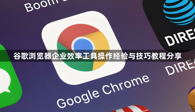 谷歌浏览器企业效率工具操作经验与技巧教程分享1