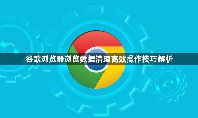 谷歌浏览器浏览数据清理高效操作技巧解析1