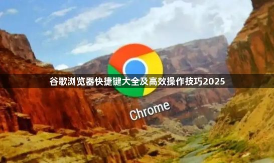 谷歌浏览器快捷键大全及高效操作技巧20251