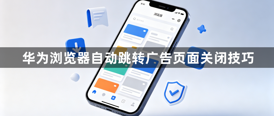 华为浏览器自动跳转广告页面关闭技巧1