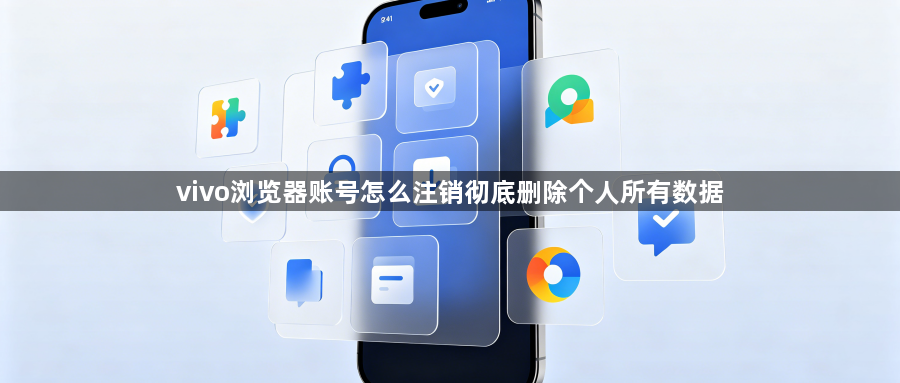 vivo浏览器账号怎么注销彻底删除个人所有数据1