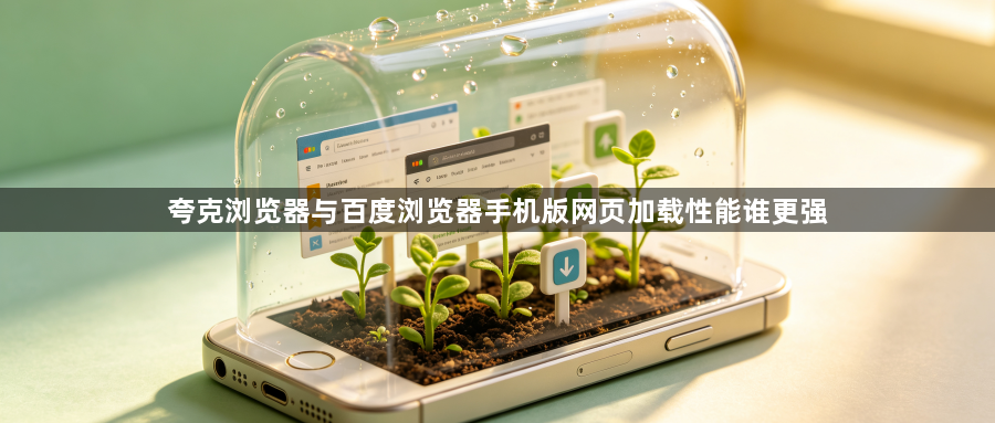 夸克浏览器与百度浏览器手机版网页加载性能谁更强1
