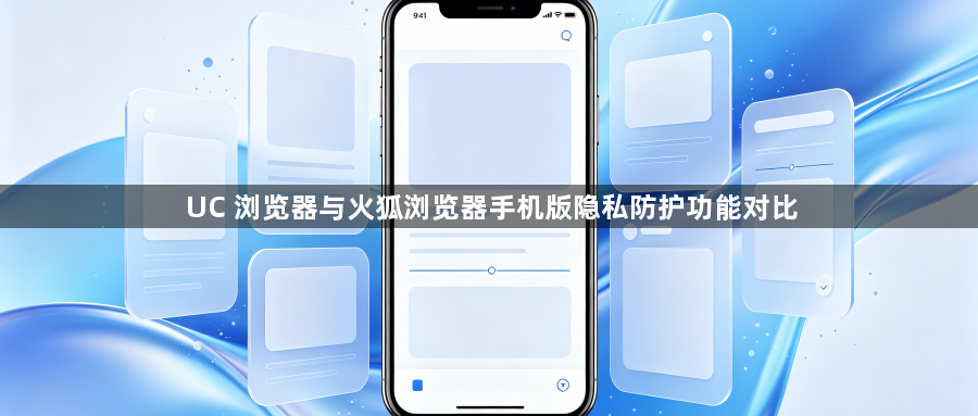 UC 浏览器与火狐浏览器手机版隐私防护功能对比1