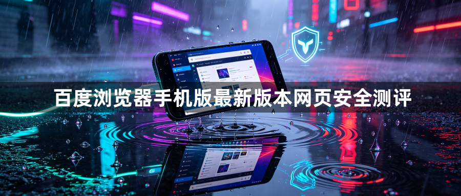 百度浏览器手机版最新版本网页安全测评1