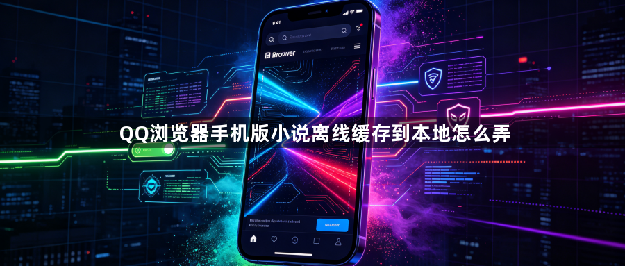 QQ浏览器手机版小说离线缓存到本地怎么弄1