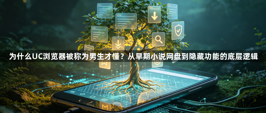 为什么UC浏览器被称为男生才懂?从早期小说网盘到隐藏功能的底层逻辑1