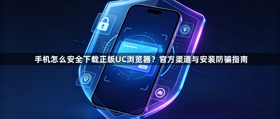 手机怎么安全下载正版UC浏览器？官方渠道与安装防骗指南1