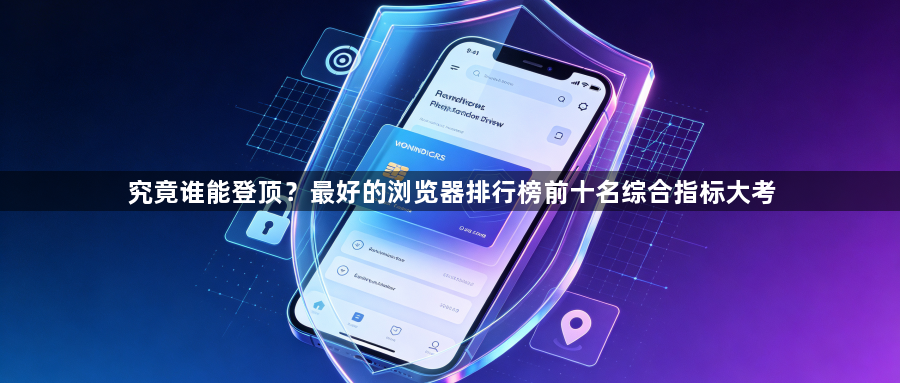 究竟谁能登顶？最好的浏览器排行榜前十名综合指标大考1