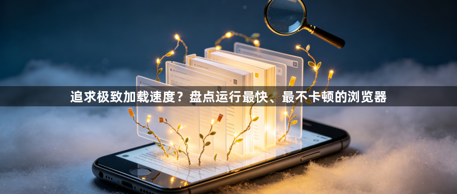 追求极致加载速度？盘点运行最快、最不卡顿的浏览器1