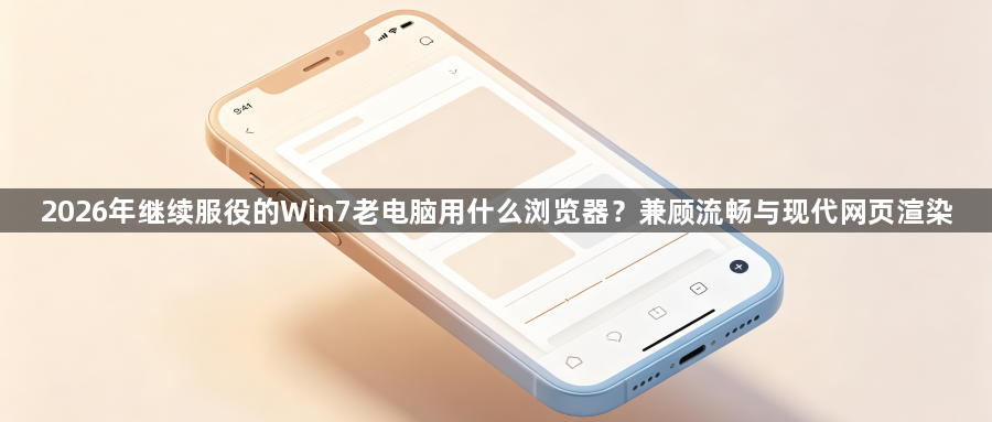 2026年继续服役的Win7老电脑用什么浏览器？兼顾流畅与现代网页渲染1