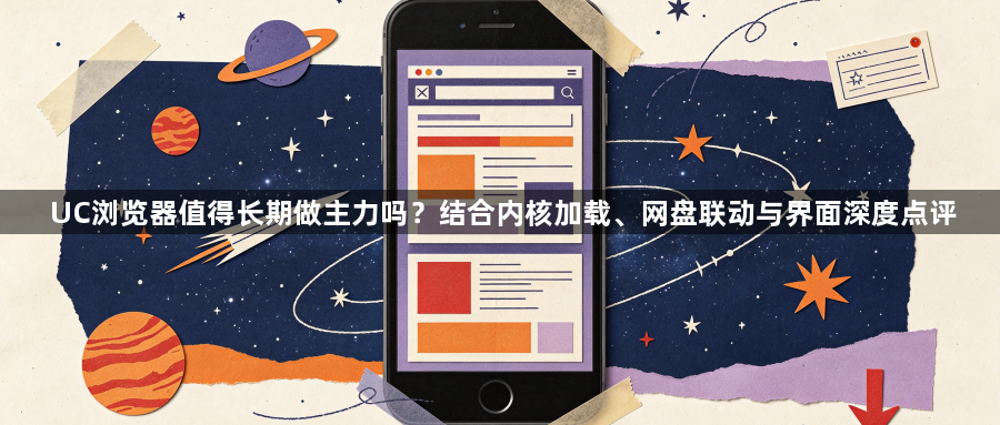 UC浏览器值得长期做主力吗？结合内核加载、网盘联动与界面深度点评1