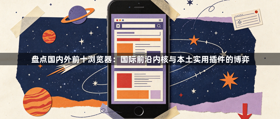 盘点国内外前十浏览器:国际前沿内核与本土实用插件的博弈1