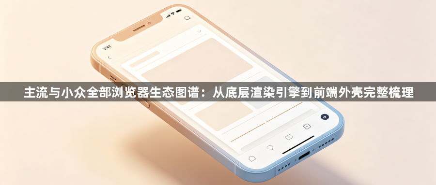 主流与小众全部浏览器生态图谱：从底层渲染引擎到前端外壳完整梳理1