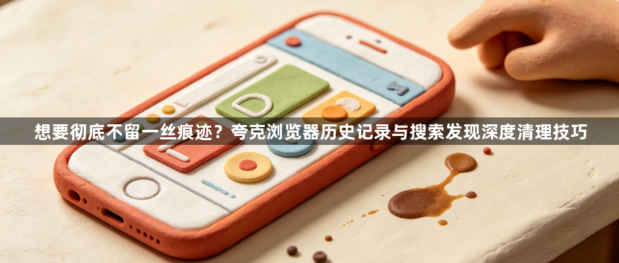 想要彻底不留一丝痕迹？夸克浏览器历史记录与搜索发现深度清理技巧1