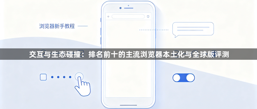 交互与生态碰撞：排名前十的主流浏览器本土化与全球版评测1